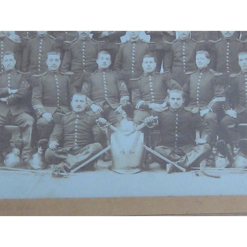 GRANDE PHOTO DU 10 ème REGIMENT DE CUIRASSIERS 1904