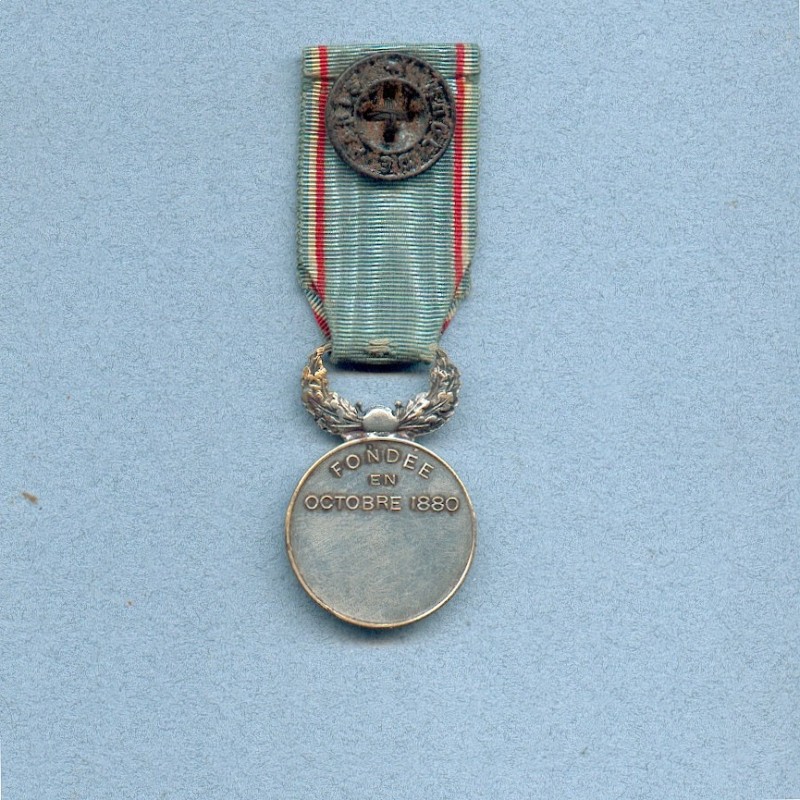 MEDAILLE DE LA SOCIETE ST CECILE HUMANITAIRE DE MARSEILLE FONDEE EN OCTOBRE 1880 NUMEROTEE 304