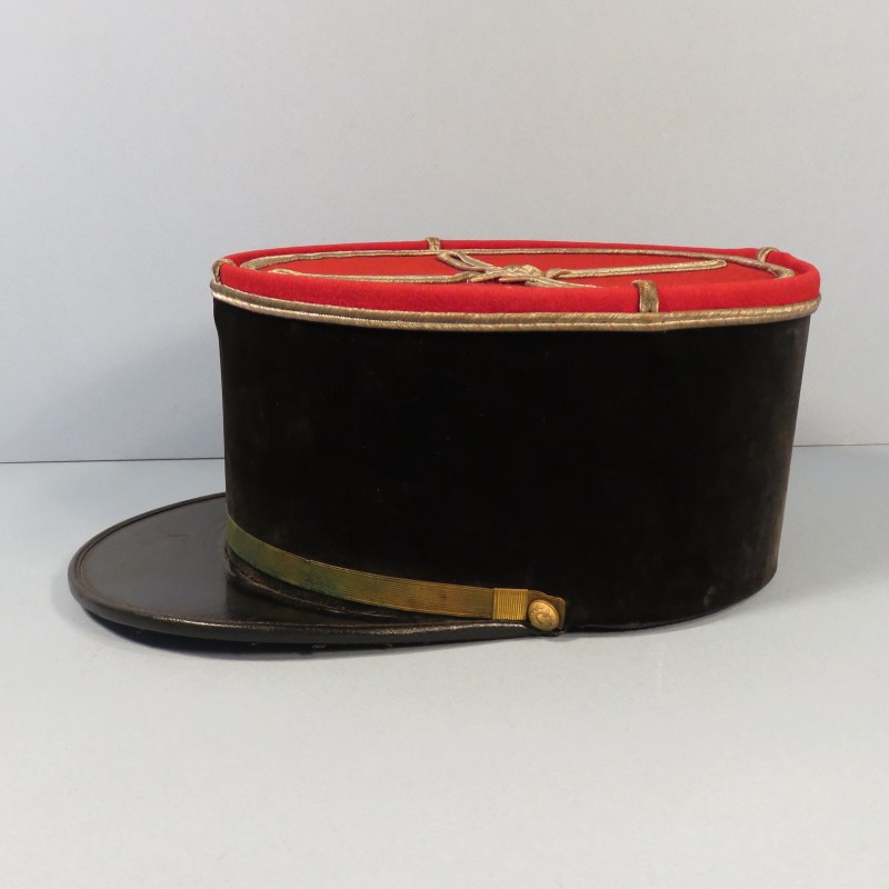 KEPI D'ADJUDANT OU ASPIRANT PHARMACIEN DU SERVICE DE SANTE MODELE 1931