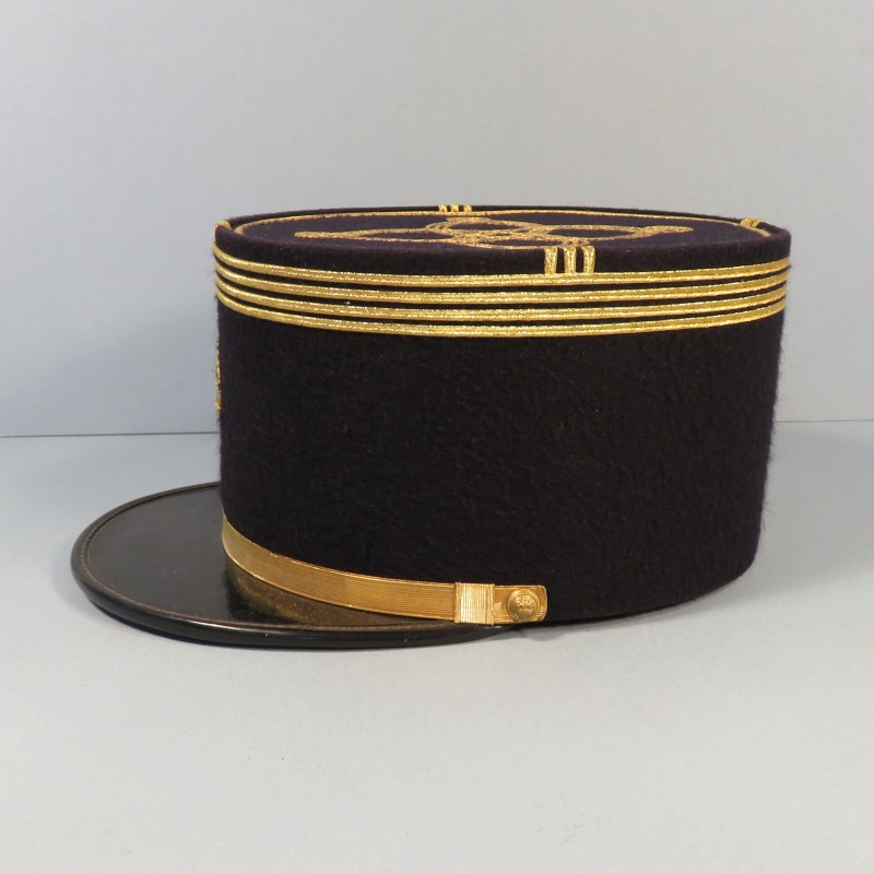 KEPI DE COMMANDANT DE L'ECOLE DE L'INFANTERIE COLONIALE ANNEES 1970