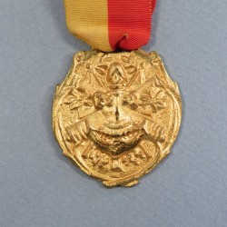 MEDAILLE FANTAISIE DU 36 ème BAL DES X 1914 ECOLE POLYTECHNIQUE