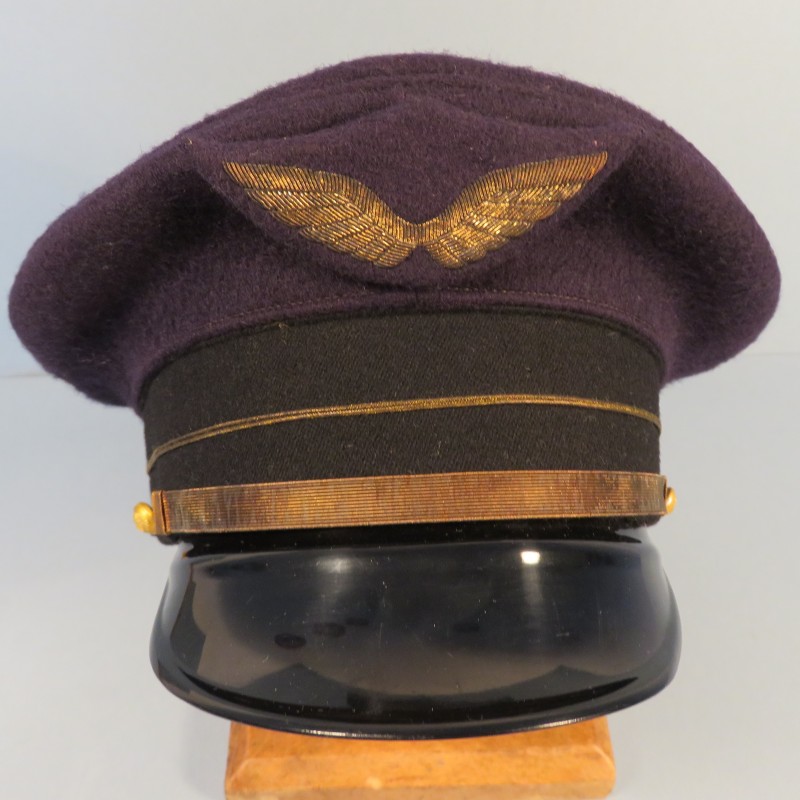 CASQUETTE AVIATION ANNEES 1950 ADJUDANT TAILLE 56