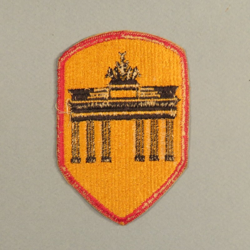 INSIGNE TISSU AMERICAIN DISTRICT DE BERLIN US PATCH