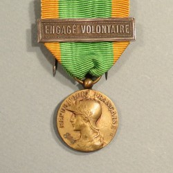 MEDAILLE DES ENGAGES VOLONTAIRES AVEC BARRETTE