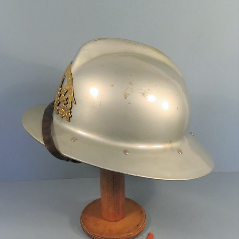 CASQUE DES SAPEURS DES ENTREPRISES SAPIC MODELE 1955 PETITCOLLIN