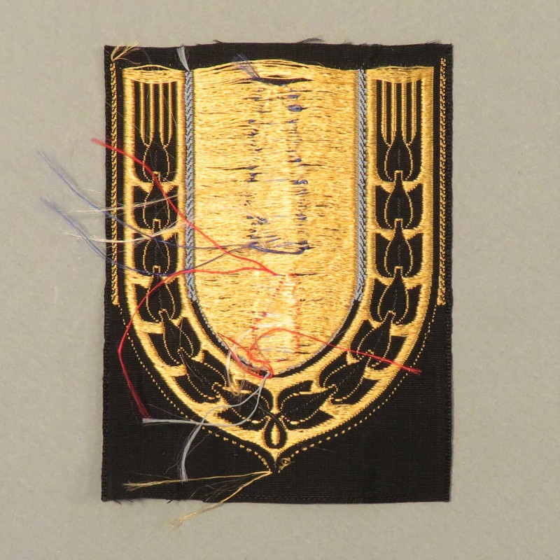 INSIGNE TISSU GENERAL "SECTEUR BLEU" CHANTIERS DE JEUNESSE CJF