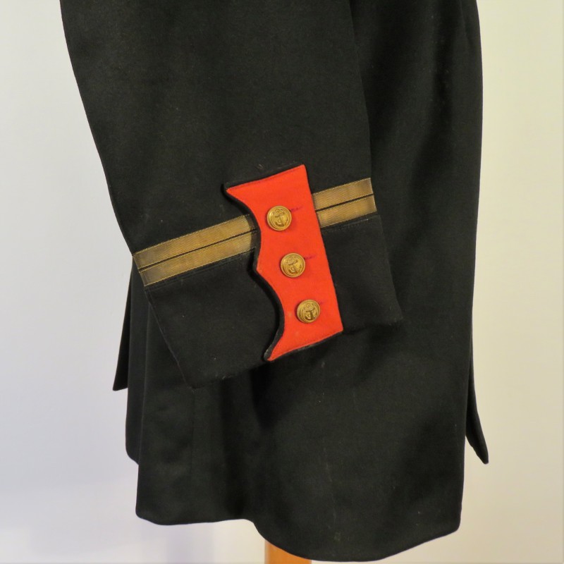 VESTE D'UNIFORME TENUE MODELE 1931 LIEUTENANT D'UN REGIMENT D'ARTILLERIE COLONIALE