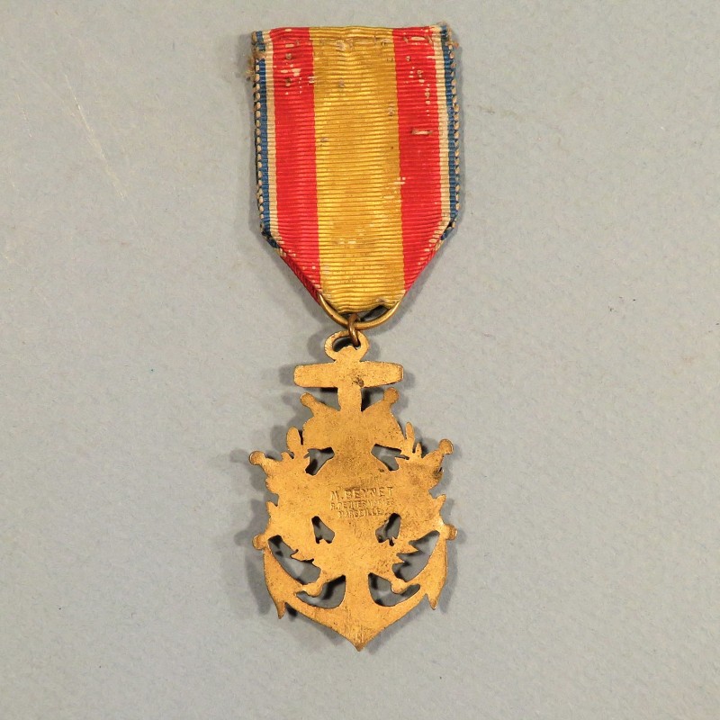 MEDAILLE DE SAUVETAGE DE L'INSTITUT PHILANTHROPIQUE DES SAUVETEURS PROVENCAUX VERS 1880