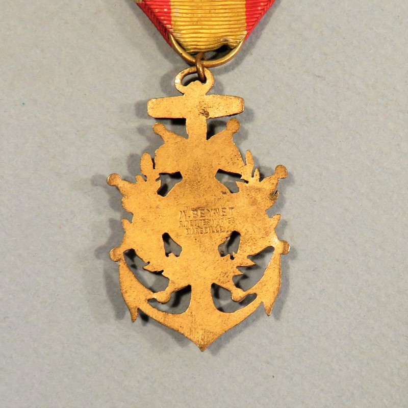 MEDAILLE DE SAUVETAGE DE L'INSTITUT PHILANTHROPIQUE DES SAUVETEURS PROVENCAUX VERS 1880