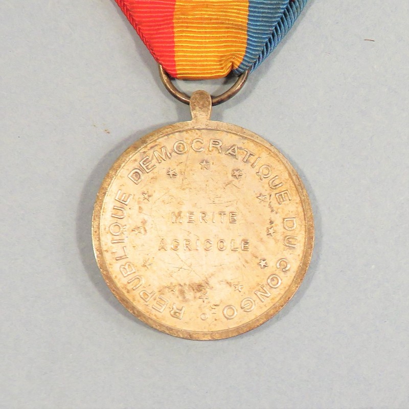 CONGO ZAIRE MEDAILLE DU MERITE AGRICOLE PREMIER TYPE REPUBLIQUE DEMOCRATIQUE DU CONGO °