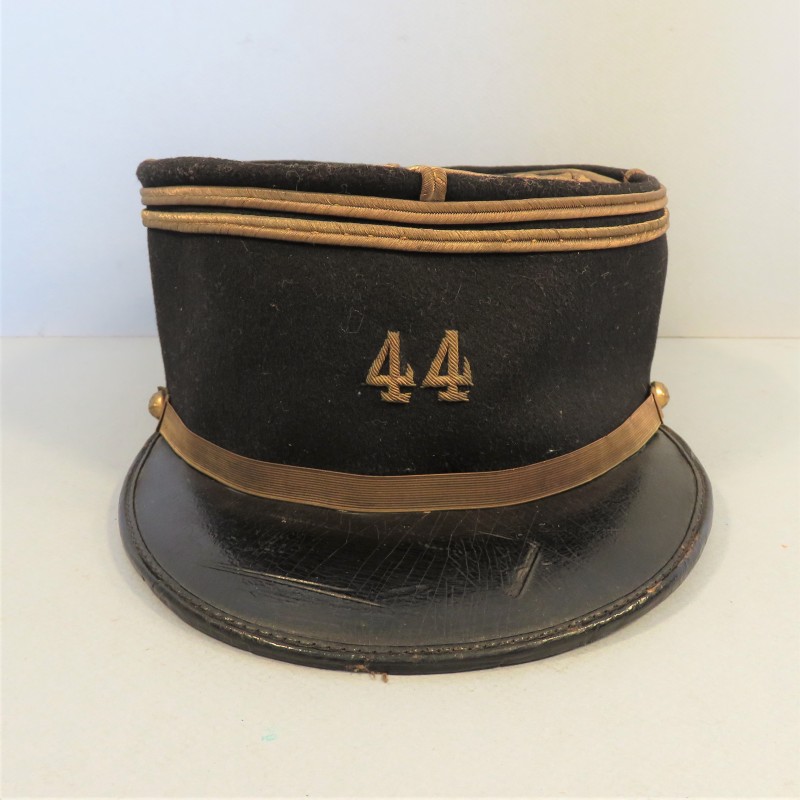 KEPI POLO DE LIEUTENANT DU 44 ème REGIMENT D'ARTILLERIE D'ARTILLERIE GUERRE 1914-1918