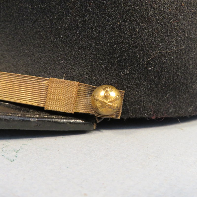 KEPI POLO DE LIEUTENANT DU 44 ème REGIMENT D'ARTILLERIE D'ARTILLERIE GUERRE 1914-1918