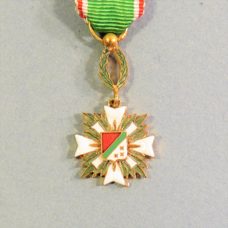 KATANGA REDUCTION DE LA MEDAILLE DE CHEVALIER DE L'ORDRE DU MERITE KATANGAIS ZAIRE CONGO