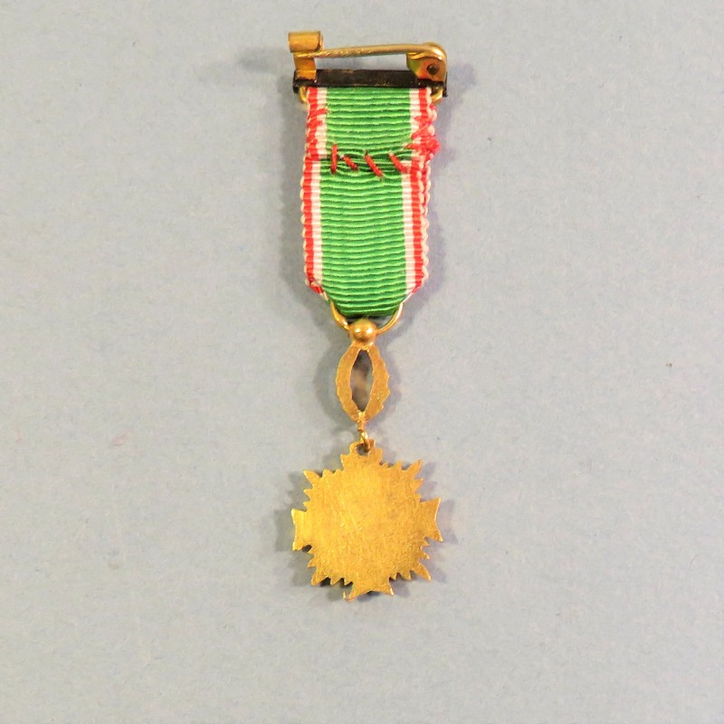 KATANGA REDUCTION DE LA MEDAILLE DE CHEVALIER DE L'ORDRE DU MERITE KATANGAIS ZAIRE CONGO