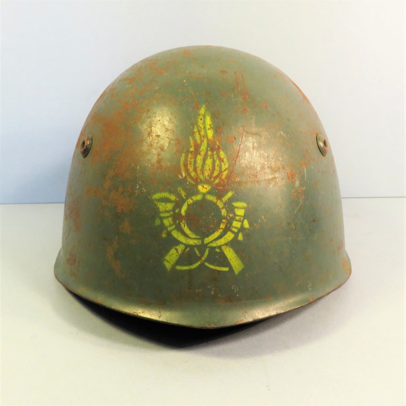 CASQUE ITALIEN MODELE 33 - 47 INSIGNE A IDENTIFIER