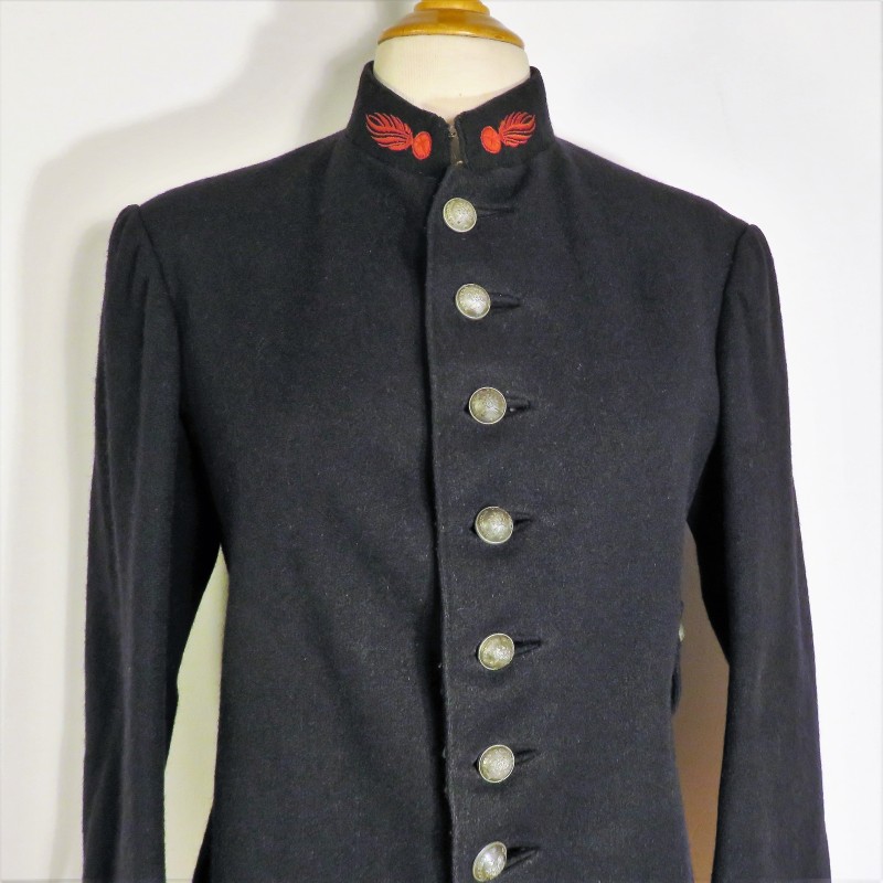 VESTE OU VAREUSE MODELE 1880 TROUPE OU SOUS OFFICIERS DES SAPEURS POMPIERS