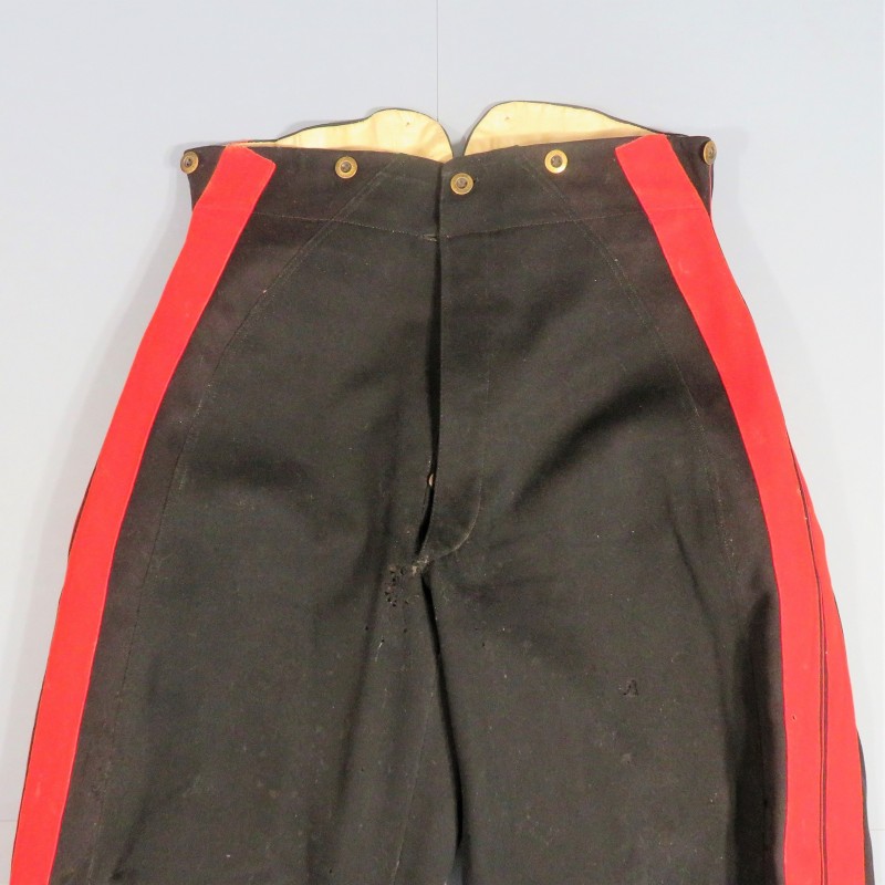 RARE !! PANTALON FLOTTARD ARTILLERIE OU ECOLE IMPERIAL MILITAIRE SECOND EMPIRE NAPOLEON III 1870