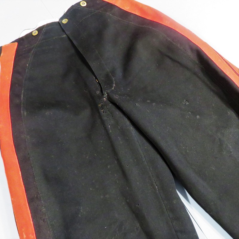 RARE !! PANTALON FLOTTARD ARTILLERIE OU ECOLE IMPERIAL MILITAIRE SECOND EMPIRE NAPOLEON III 1870