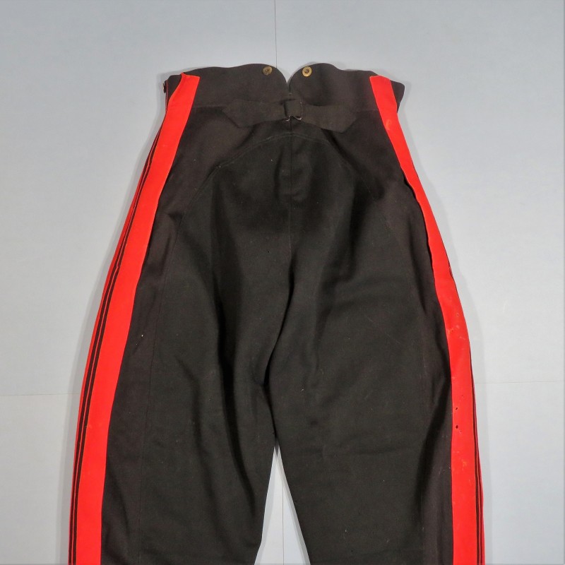 RARE !! PANTALON FLOTTARD ARTILLERIE OU ECOLE IMPERIAL MILITAIRE SECOND EMPIRE NAPOLEON III 1870