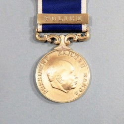 MALAWI MEDAILLE DE LONG SERVICE ET BONNE CONDUITE POUR LE PERSONNEL DE LA POLICE LSGC POLICE SERVICE MEDAL °