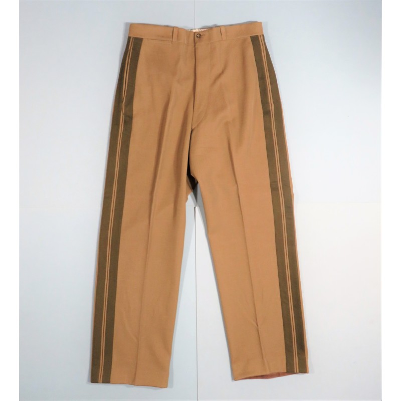 PANTALON D'UNIFORME DE GENERAL MODELE 1921  POUR TENUES DES ANNEES 1940 1950