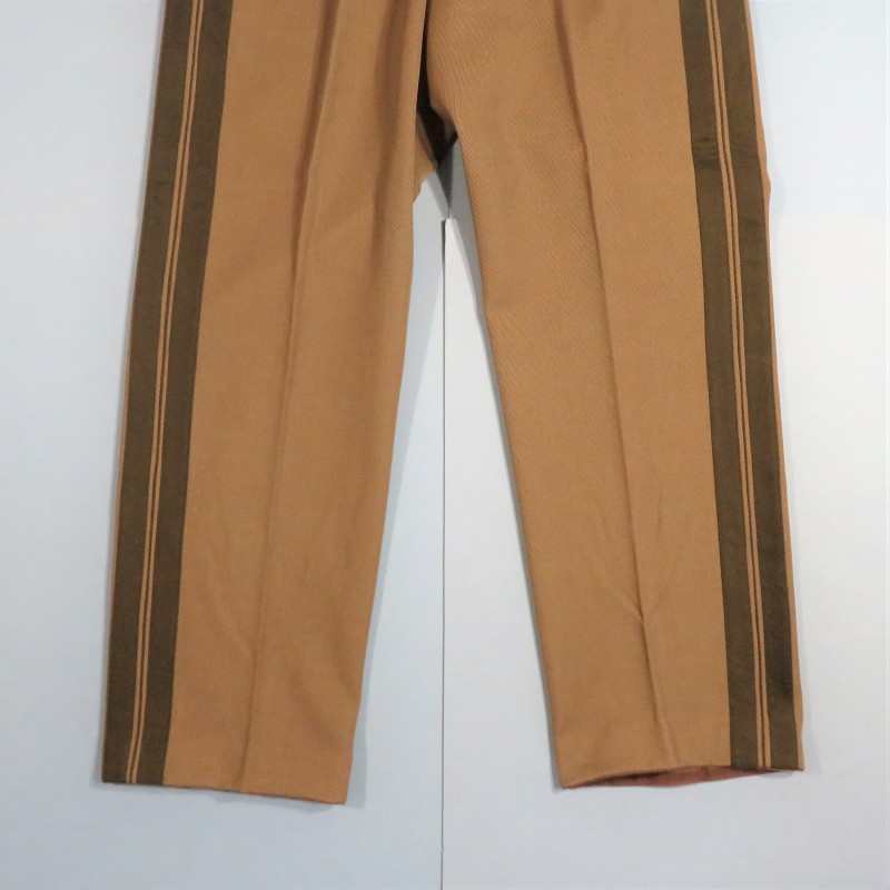 PANTALON D'UNIFORME DE GENERAL MODELE 1921  POUR TENUES DES ANNEES 1940 1950