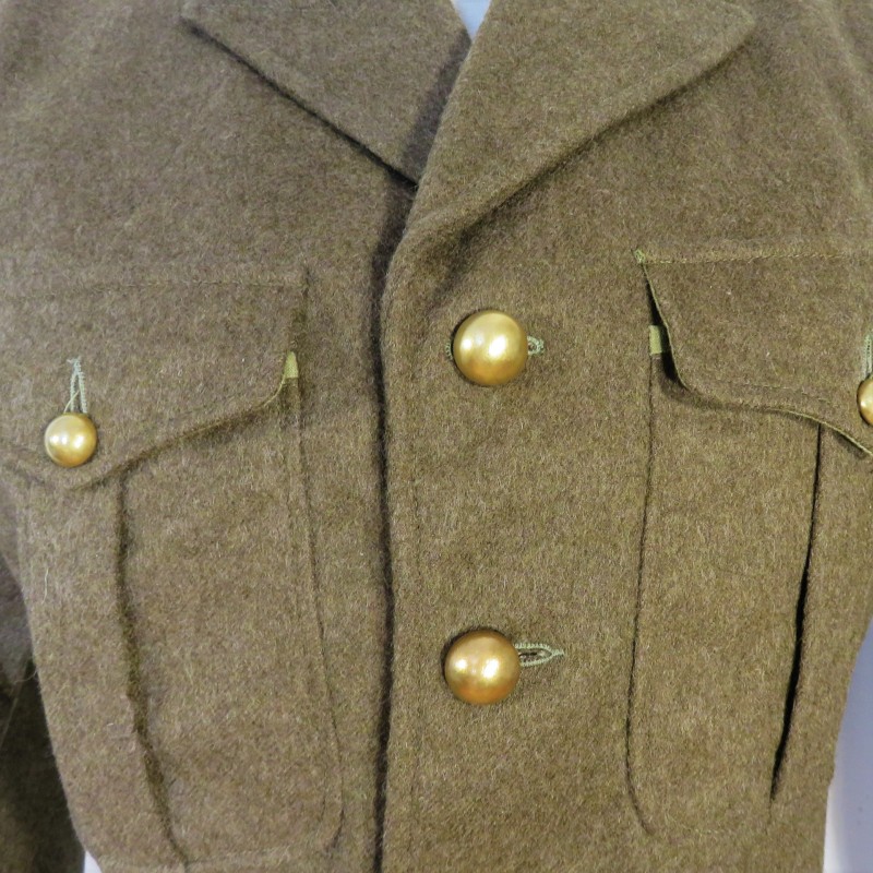 UNIFORME TENUE BLOUSON ET PANTALON MODELE 1946 ARMEE FRANCAISE INDOCHINE ALGERIE DATE 1951