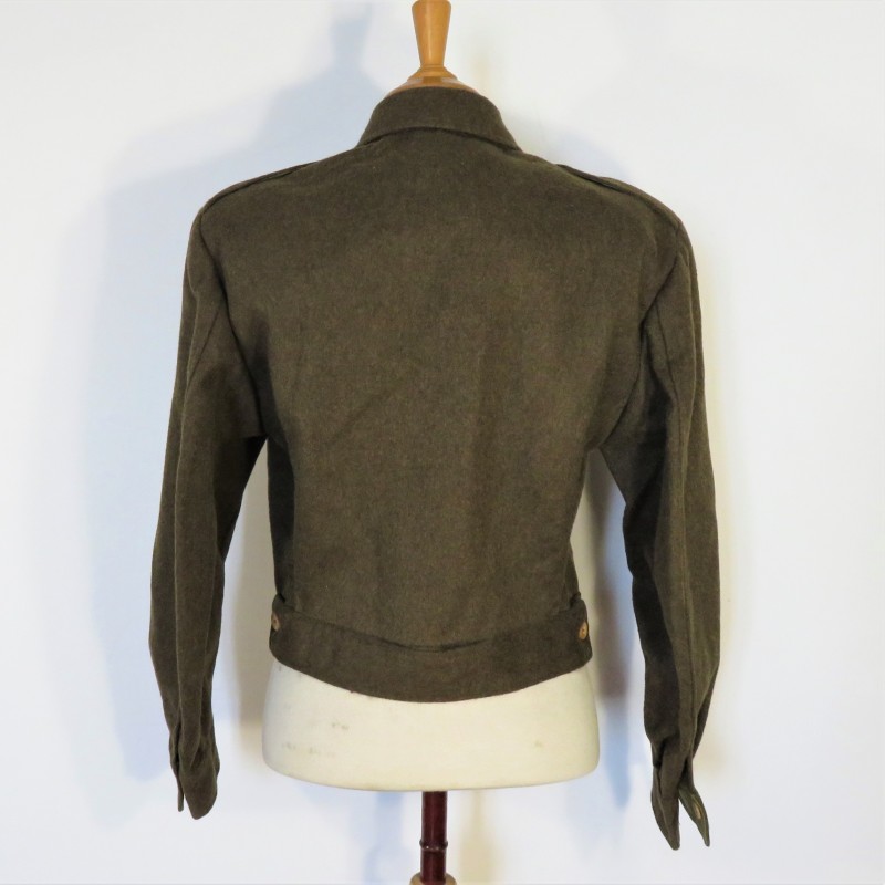 UNIFORME TENUE BLOUSON ET PANTALON MODELE 1946 ARMEE FRANCAISE INDOCHINE ALGERIE DATE 1951