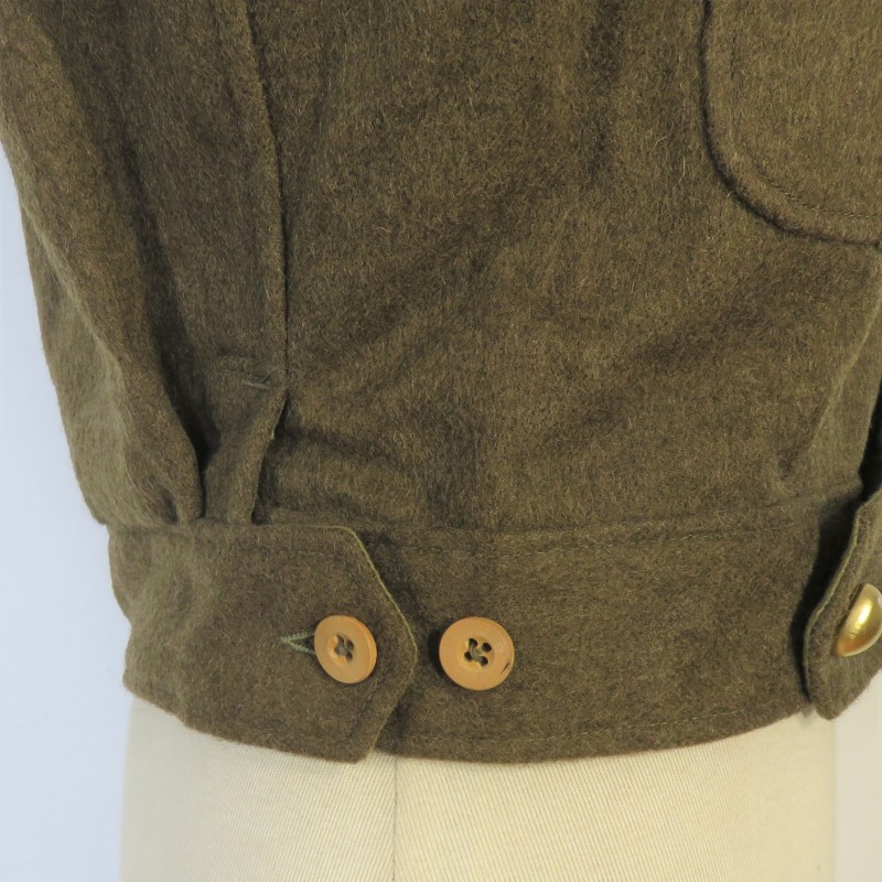 UNIFORME TENUE BLOUSON ET PANTALON MODELE 1946 ARMEE FRANCAISE INDOCHINE ALGERIE DATE 1951