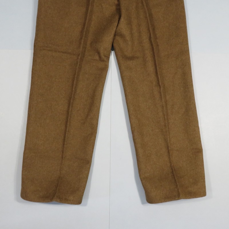 UNIFORME TENUE BLOUSON ET PANTALON MODELE 1946 ARMEE FRANCAISE INDOCHINE ALGERIE DATE 1951