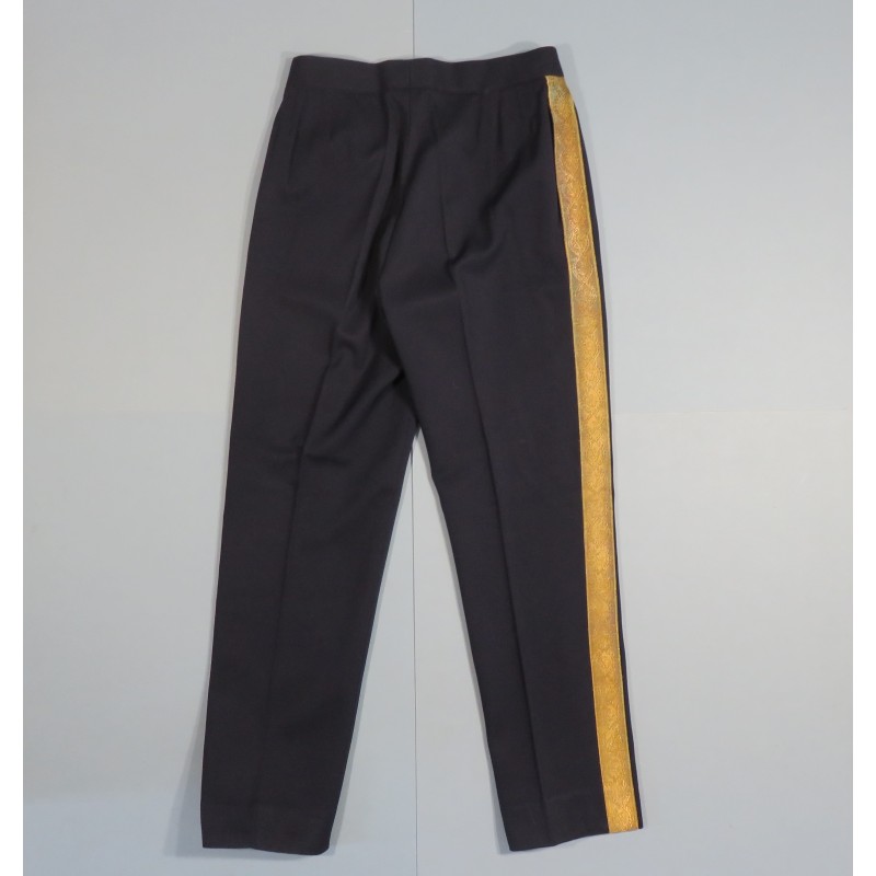 PANTALON UNIFORME DE LA MARINE NATIONALE AMIRAL OU OFFICIER SUPERIEUR FABRICATION ANNEES 1970 1980