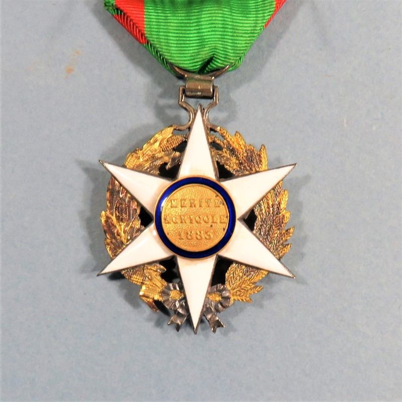 FRANCE MEDAILLE DE CHEVALIER DE L'ORDRE DU MERITE AGRICOLE FRANCAIS