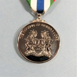 SIERRA LEONE MEDAILLE POUR L'ENTRAINEMENT DES CONSEILLERS MILITAIRES IMATT MILITARY ADVISOR TRAINING MEDAL °