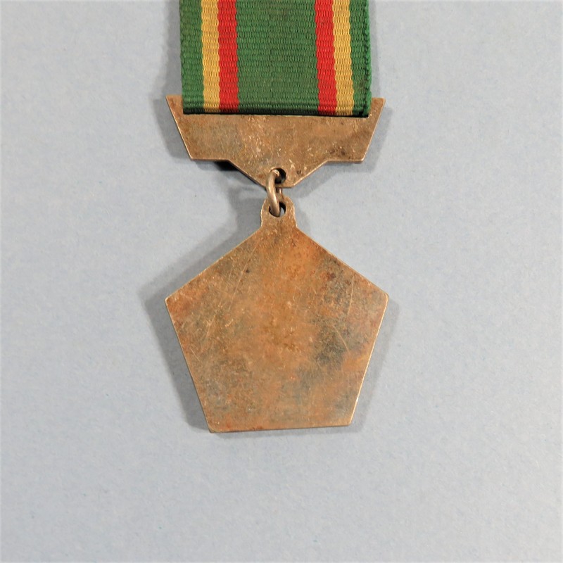 ETHIOPIE FEDERAL MEDAILLE POUR 15 ANS DE SERVICE MILITAIRE MILITARY SERVICE MEDAL FOR 15 YEARS ETHIOPIA FEDERAL REPUBLIC °