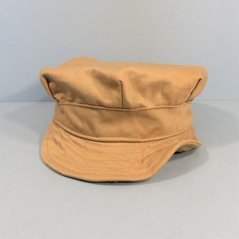 CASQUETTE BEIGE SABLE DE TYPE US MARINS OU COMMANDOS DE CHASSE ALGERIE PARACHUTISTE LEGION TAP INDOCHINE T56