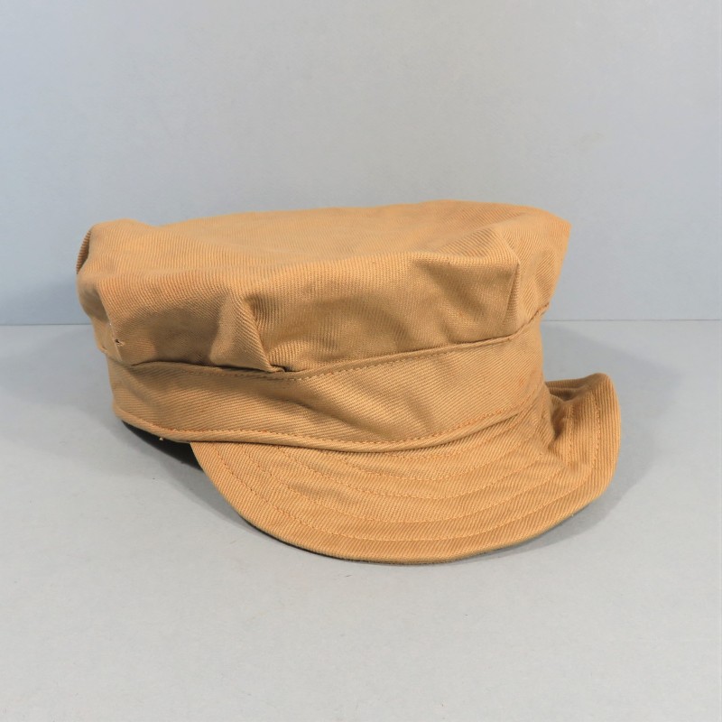 CASQUETTE BEIGE SABLE DE TYPE US MARINS OU COMMANDOS DE CHASSE ALGERIE PARACHUTISTE LEGION TAP INDOCHINE T56