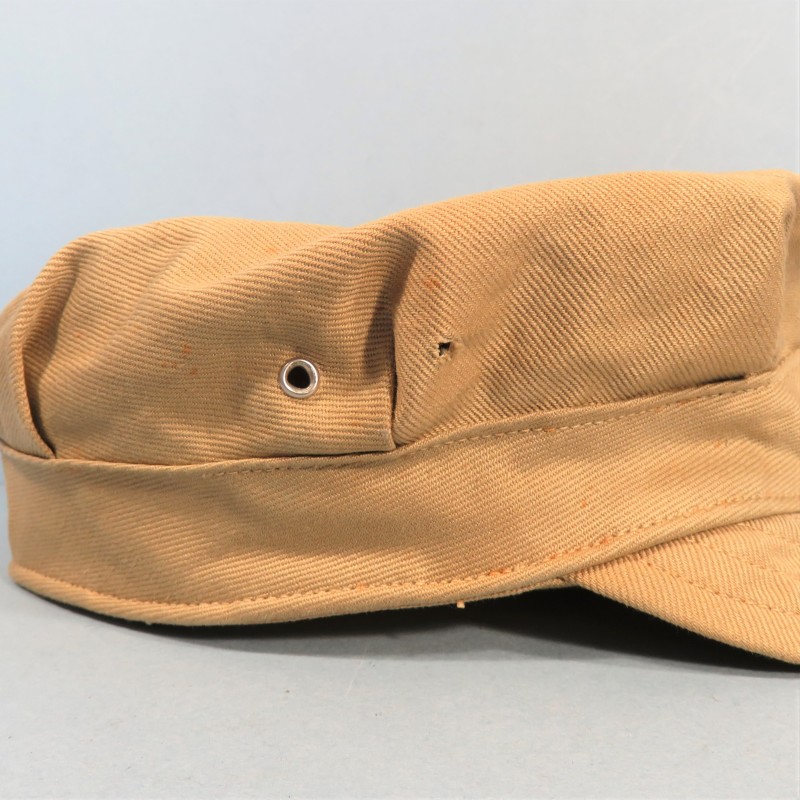 CASQUETTE BEIGE SABLE DE TYPE US MARINS OU COMMANDOS DE CHASSE ALGERIE PARACHUTISTE LEGION TAP INDOCHINE T56