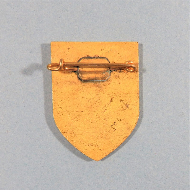 INSIGNE ARTILLERIE DIVISIONNAIRE 2 ème DIVISION DE MARCHE DU TONKIN FABRICATION ANNEES 1940 COURTOIS