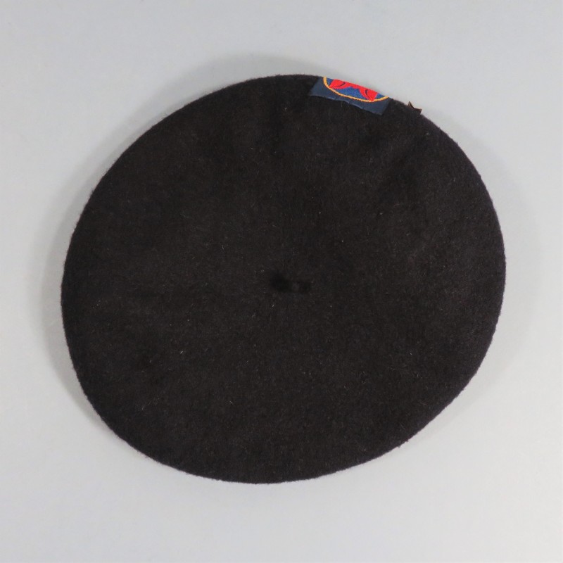 BERET DES SCOUTS DE FRANCE LOUVETEAU F.E.E.U.F. FEDERATION DES ECLAIREURS ET ECLAIREUSES DE FRANCE ANNEES 1970 - 1980