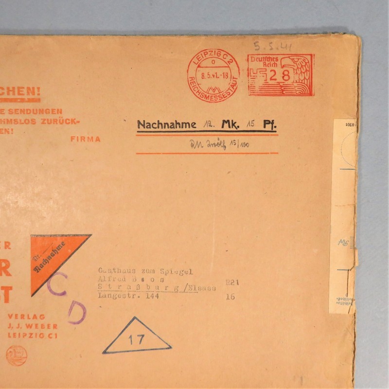 POCHETTE DE 8 PHOTOS DES ACTUALITES ALLEMANDES 5-5-1941 AKTUELLER BILDERDIENST SS GRECE WEHRMACHT OSTFRONT PARTI NAZI