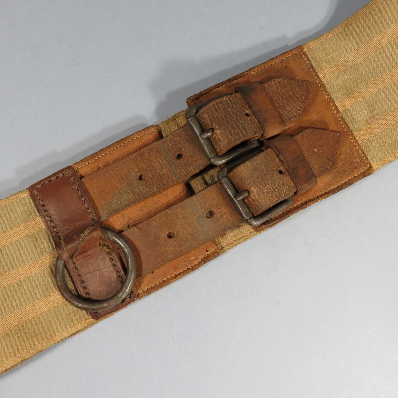 CEINTURE DE FORCE MILITAIRE PREMIERE OU SECONDE GUERRE