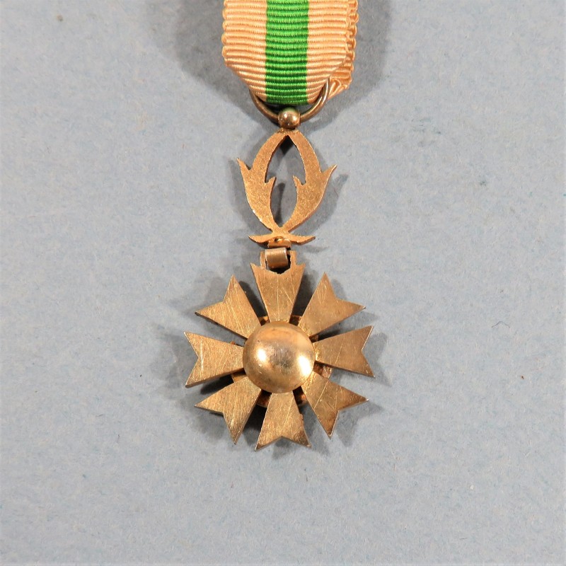 NIGER REDUCTION DE LA MEDAILLE D'OFFICIER DE L'ORDRE DU MERITE DU NIGER ORDER OF MERIT NIGER MINIATURE KNIGTH MEDAL °