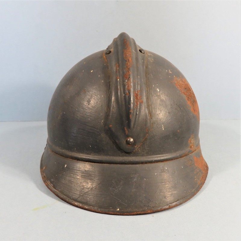 CASQUE ADRIAN MODELE 1915 INFANTERIE CAVALERIE LEGION COMPLET GUERRE 1914-1918 POILUS DE VERDUN JUS DE GRENIER