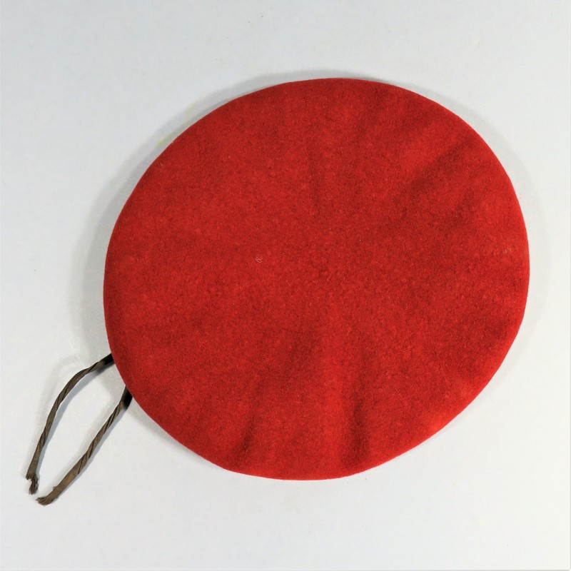 BERET ROUGE AMARANTE PARACHUTISTE TAP INSIGNE DRAGO PARIS ROMAINVILLE TAILLE 56