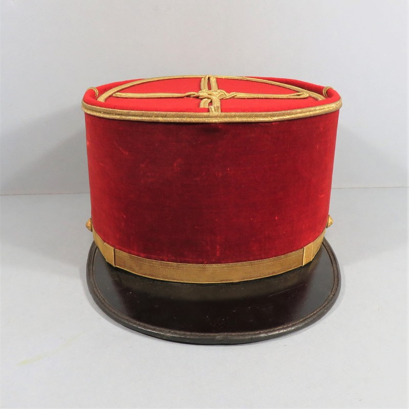 KEPI DE SOUS-LIEUTENANT DU SERVICE DE SANTE DES ARMEES MEDECIN INFIRMIER MILITAIRE MODELE 1919 - 1931 TAILLE 57