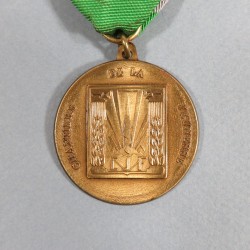 MEDAILLE COMMEMORATIVE DES ANCIENS DES CHANTIERS DE LA JEUNESSE ANNIVERSSAIRE DES 50 ANS CJF