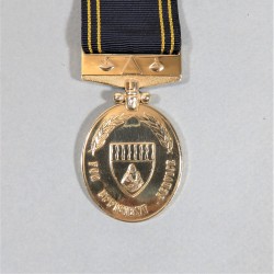 ZIMBABWE MEDAILLE MILITAIRE POUR EFFICACITE EN SERVICE DANS LA POLICE FOR EFFICIENCY SERVICE ATTRIBUEE NAMED °