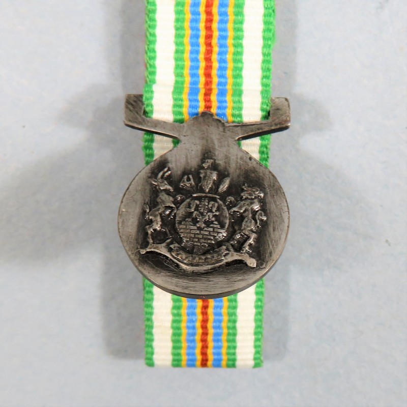 AFRIQUE DU SUD KWANDEBELE MEDAILLE DE LA POLICE SOUTH AFRICA POLICE ESTABLISHMENT MEDAL AVEC SA REDUCTION °