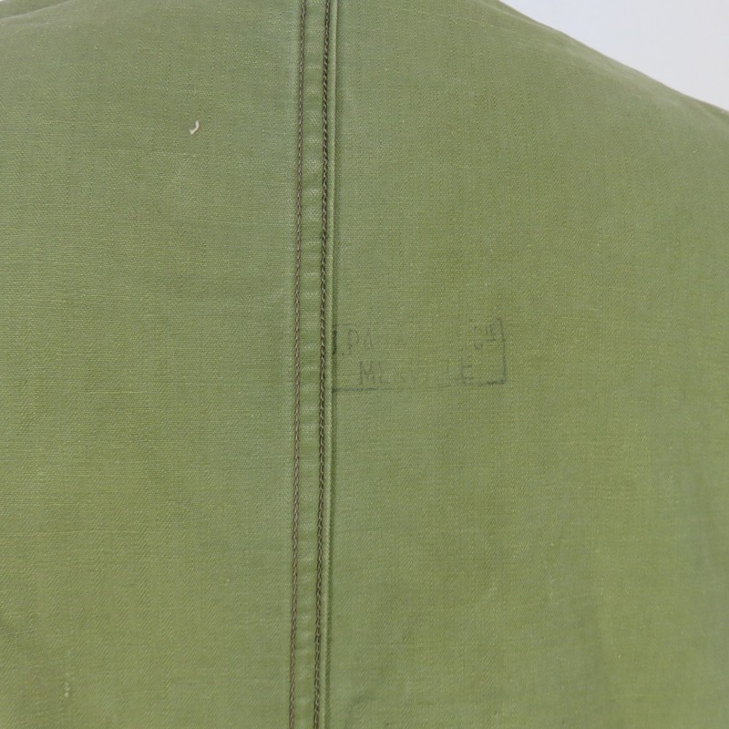 VESTE DE SAUT CAMOUFLEE DE PARACHUTISTE TAP MODELE 47/56 TROUPES AEROPORTEES LEGION ETRANGERE