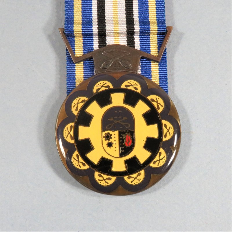 AFRIQUE DU SUD GAZANKULU MEDAILLE DE LA POLICE 10 ANS DE SERVICE SOUTH AFRICA POLICE FAITHFULL SERVICE 10 YEARS MEDAL °